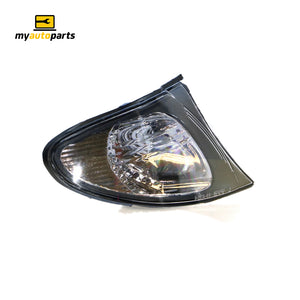 Front Park / Indicator Lamp, Black Trim, Drivers Side Certified Suits BMW 3 Series E46 2001 to 2003