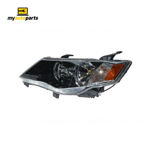 Halogen Head Lamp Passenger Side Genuine Suits Mitsubishi Outlander ZG 2007 to 2009