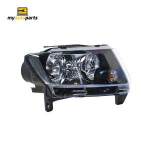 Bi-Xenon Head Lamp Drivers Side Genuine Suits Jeep Grand Cherokee SRT-8 WK 2/2011 to 7/2013