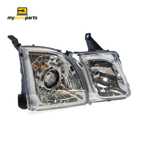 Head Lamp Drivers Side Genuine Suits Lexus LX UZJ100R 2002 to 2005