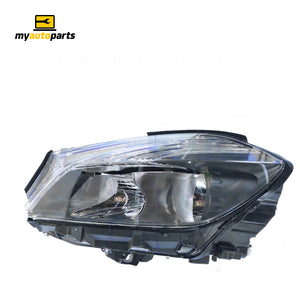 Halogen Electric Adjust Head Lamp Drivers Side OES Suits Mercedes-Benz A Class W176 2015 to 2018