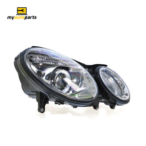 Head Lamp Drivers Side Certified Suits Mercedes-Benz E Class W211 2006 to 2009