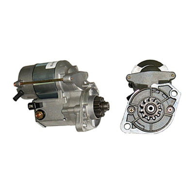 Starter Motor Denso Type Aftermarket Suits Industrial Plant / Equipment KUBOTA 1900 to 2021 - 12 V, 1.4 Kw, 9 Teeth