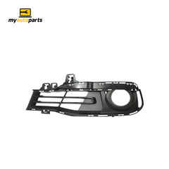 Front Bar Grille Passenger Side Genuine Suits BMW 3 Series Luxury Line F30 7/2015 to 3/2019