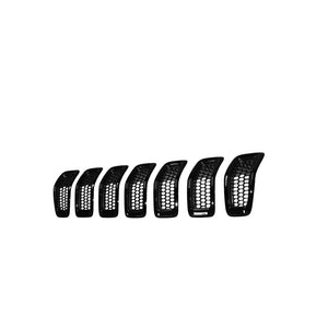 Black Grille OEM Suits Jeep Cherokee KL 2015 to 2018