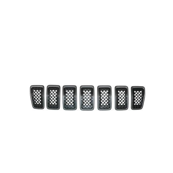 Black Grille OEM Suits Jeep Cherokee KL 2018 to 2021