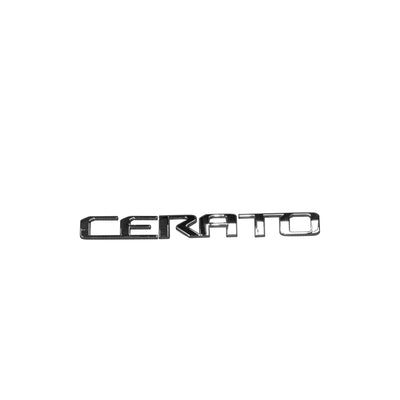 Boot lid Emblem "Cerato" OEM Suits Kia Cerato BD 2018 to 2021