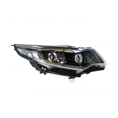 Head Lamp Drivers Side OEM Suits Kia Optima JF 2018 to 2021