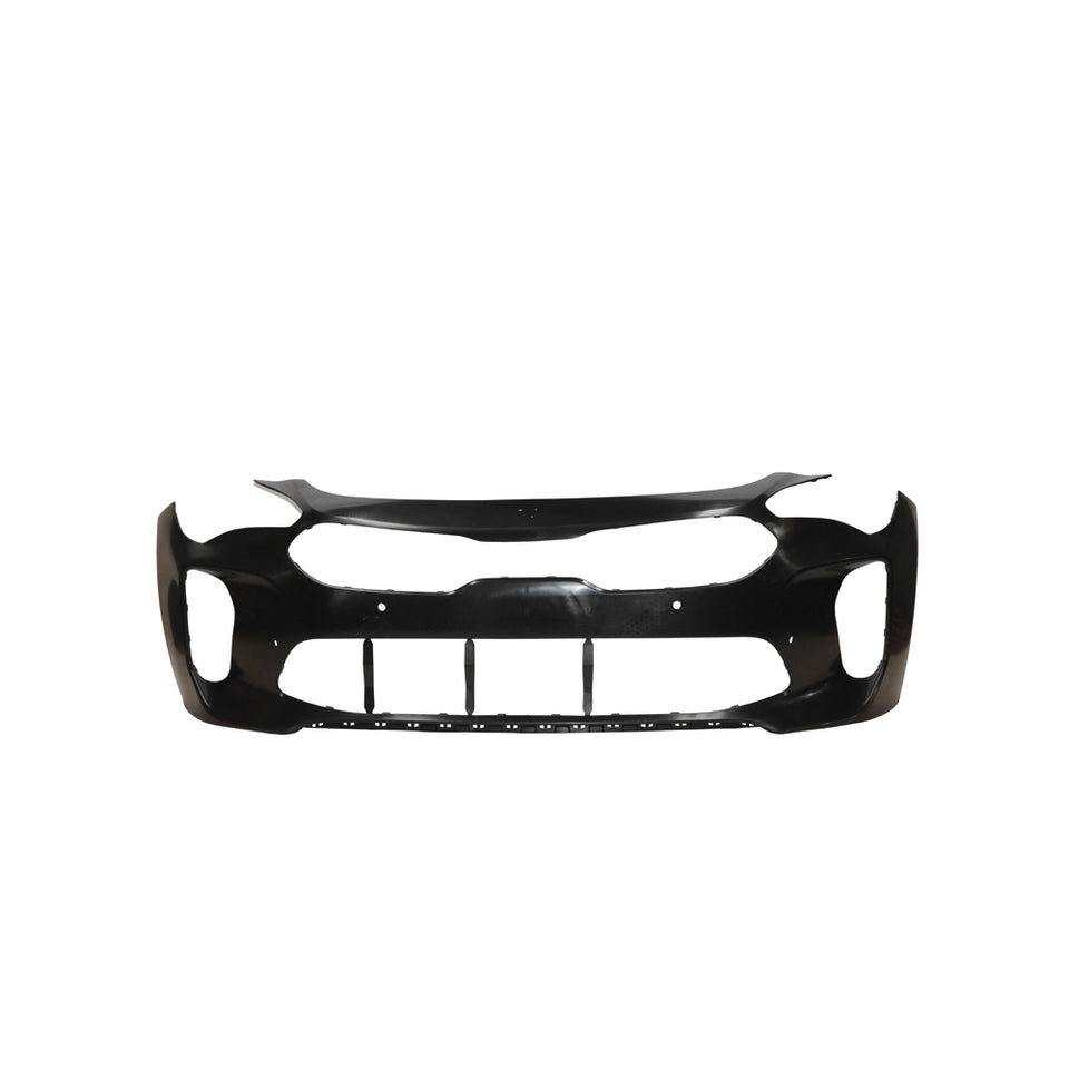 OEM Front Bar Without Flare Without Fog Light Without Head Lamp Washer Without Mould Without Tow Hook suits Kia Stinger CK 2017 to 2020