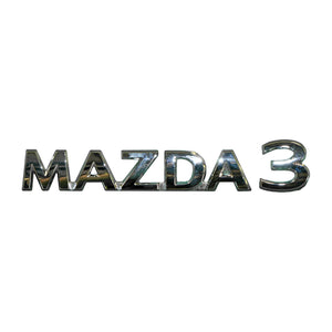 Tail Gate Emblem "Mazda 3" OEM suits Mazda 3 BP Hatch 2019 On