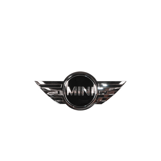 OEM Bootlid Emblem suits Mini Cooper R59, F56, R58, R60, F60, R50, R53, R56, R57, R61, F55, R52, R55 2002 to 2017