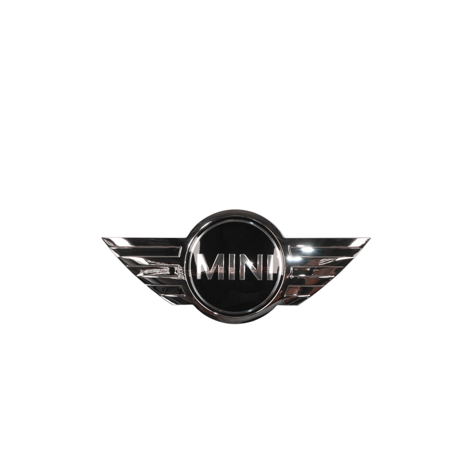OEM Bootlid Emblem suits Mini Cooper R59, F56, R58, R60, F60, R50, R53, R56, R57, R61, F55, R52, R55 2002 to 2017