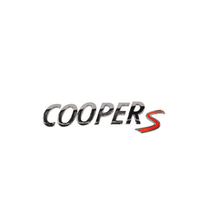 OEM Bootlid Emblem suits Mini Cooper F55, R55, R58, R60, F60, R52, R53, R61, F56, R50, R56, R57, R59 2002 to 2017