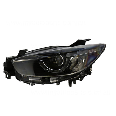 LED Adaptive Head Lamp Passenger Side Genuine Suits Mazda CX-5 Akera KE 1/2015 to 2/2017