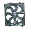Radiator Fan Assembly Aftermarket Suits Nissan Qashqai J11 6/2014 to 9/2017 1.6L R9M 4CYL Turbo Diesel