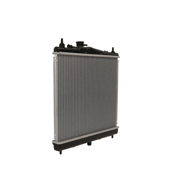 Radiator 28 / 28 mm Plastic Aluminium 380 x 448 x 16 mm Manual/Auto 1.4L L CR14DE Aftermarket Suits Nissan Micra K12 2007 to 2010