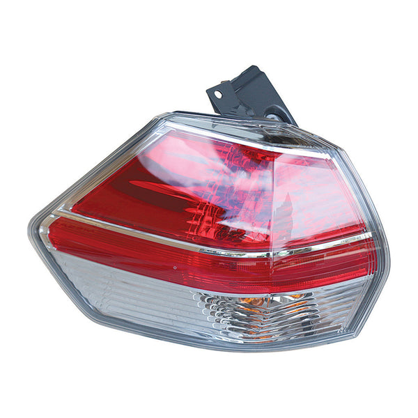 Red/Clear Tail Lamp Passenger Side Certified suits Nissan X-Trail T32
