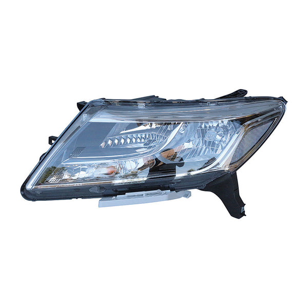 Halogen Head Lamp Passenger Side OEM Suits Nissan Pathfinder R52 2013 to 2017