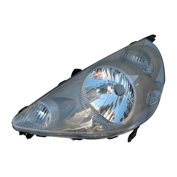 Chrome Head Lamp Passenger Side OEM Suits Honda Jazz VTi/VTi-S GD 2004 to 2008