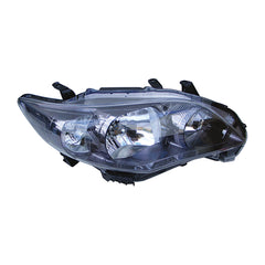 Halogen Head Lamp Drivers Side Genuine Suits Toyota Corolla ZRE152R 2010 to 2013