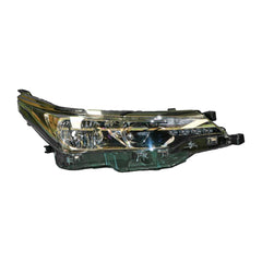 Halogen Head Lamp Drivers Side Certified Suits Toyota Corolla ZRE172R 2016 to 2019