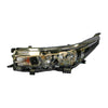 Halogen Head Lamp with Mould Passenger Side OEM Suits Toyota Corolla ZRE172R 2013 to 2016