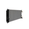 Radiator 34 / 34 mm Plastic Aluminium 650 x 318 x 16 mm Mauto 1.8 L 2ZZ Aftermarket Suits Toyota Celica ZZT231R 1999 to 2005