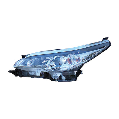 Halogen Head Lamp Passenger Side Genuine Suits Toyota Fortuner GXL GUN156R 2015 to 2021