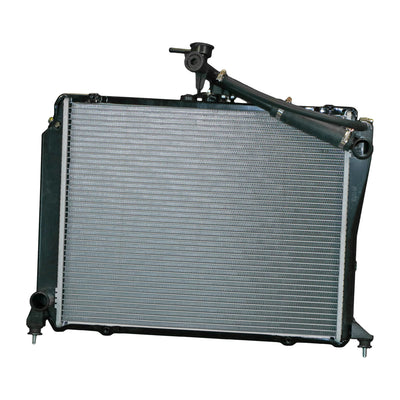 Radiator 35 / 35 mm Plastic Aluminium 500 x 400 x 32 mm Manual 2.4 L 2RZ Aftermarket Suits Toyota Hiace RZH / LH10# 1989 to 2005