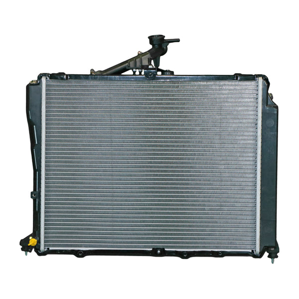 Radiator 35 / 35 mm Plastic Aluminium 500 x 400 x 32 mm Manual 2.4 L 2RZ Aftermarket Suits Toyota Hiace RZH / LH10# 1989 to 2005