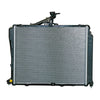 Radiator 35 / 35 mm Plastic Aluminium 500 x 400 x 32 mm Manual 2.4 L 2RZ Aftermarket Suits Toyota Hiace RZH / LH10# 1989 to 2005
