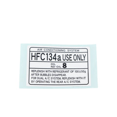 Toyota Corolla OEM Warning Decal 01/1998 to 08/2022 - 8872328220