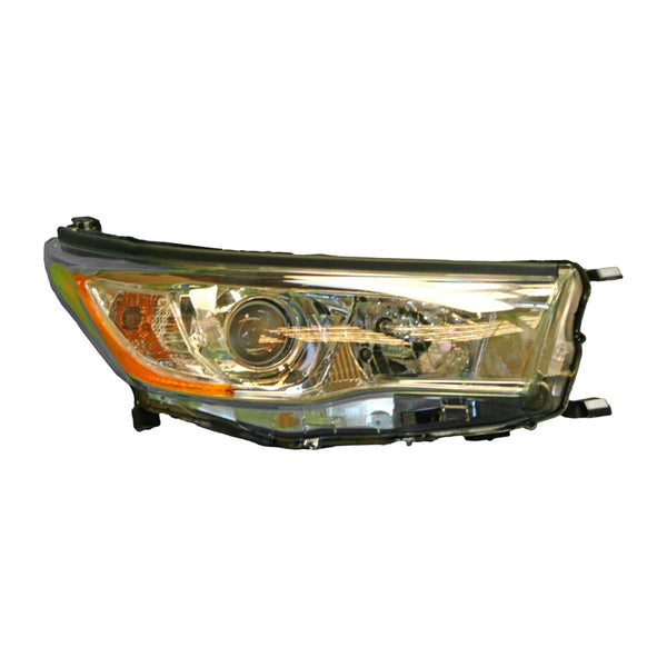 Halogen Head Lamp Drivers Side OEM Suits Toyota Kluger GX/GXL GSU50R/GSU55R 2013 to 2016