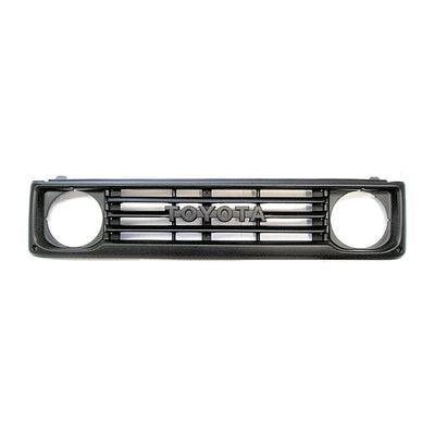 Dark Silver Grille Genuine suits Toyota Landcruiser 70/75 Series 1/1990 to 1/1995