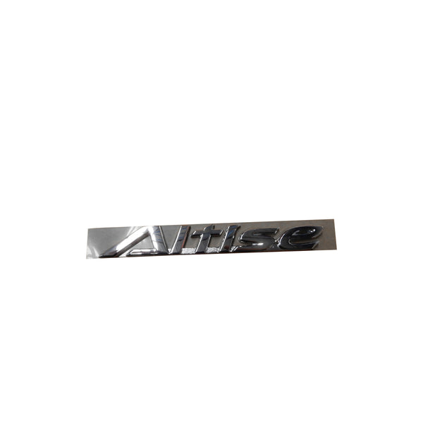 Boot lid Emblem "Altise" OEM Suits Toyota Camry ASV50R 2011 to 2015