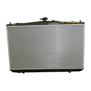 Radiator 34 / 34 mm Plastic Aluminium 450 x 765 x 27 mm CVT 3.5 L 2GRFXE 2 / 2012 - 11 / 2015 Aftermarket Suits Lexus RX450H GLY15 2009 to 2015