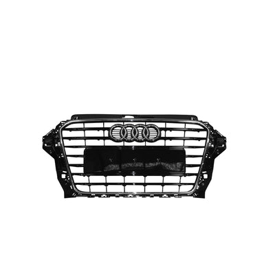 Black Grille Genuine Suits Audi A3 8V S-Line Sedan/Cabriolet 2013 to 2016