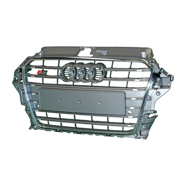 Grey Grille OEM Suits Audi S3 8V Sedan/Cabriolet 2014 to 2016