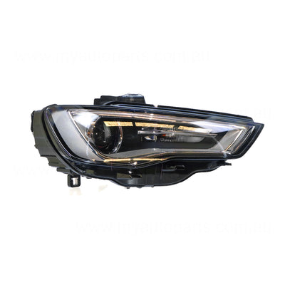 Xenon Head Lamp Drivers Side OES suits Audi A3/S3 8V Hatch 2013 to 2016