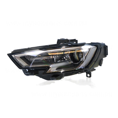 Xenon Head Lamp Passenger Side Genuine Suits Audi A3 8V 2016 On