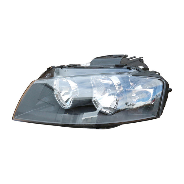 Halogen Head Lamp Passenger Side OEM Suits Audi A3 8P 2004 to 2008