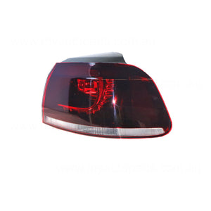 LED Tail Lamp Drivers Side Certified Suits Volkswagen Golf R MK 6 2010 to 2013