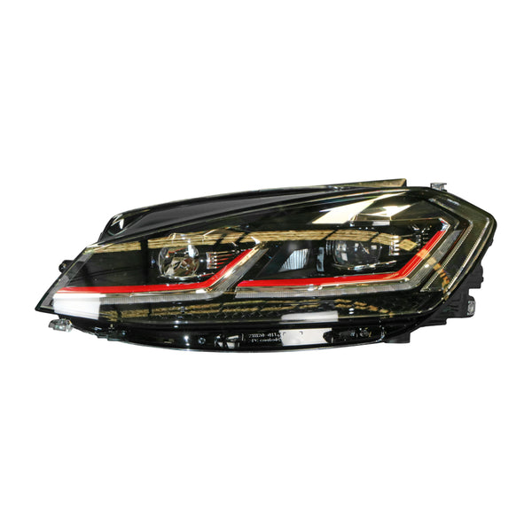 LED Head Lamp Passenger Side OEM Suits Volkswagen Golf GTi MK 7 2017 On