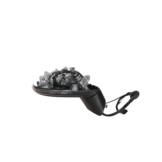 Black Door Mirror Drivers Side OEM Suits Volkswagen Touareg 7P 2011 to 2015
