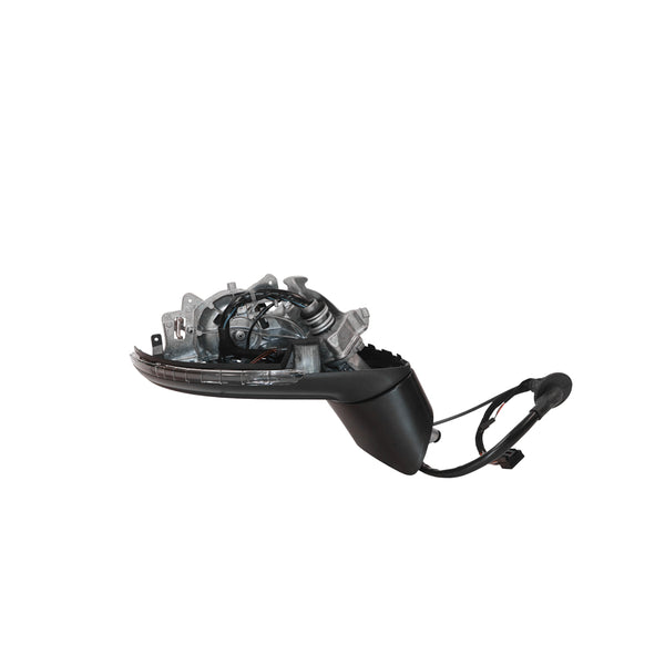Black Door Mirror Drivers Side OEM Suits Volkswagen Touareg 7P 2011 to 2015