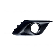 Black Front Bar Grille With Fog Light Mount Drivers Side OEM suits Mazda 3 BM Hatch 2/2014 to 6/2016