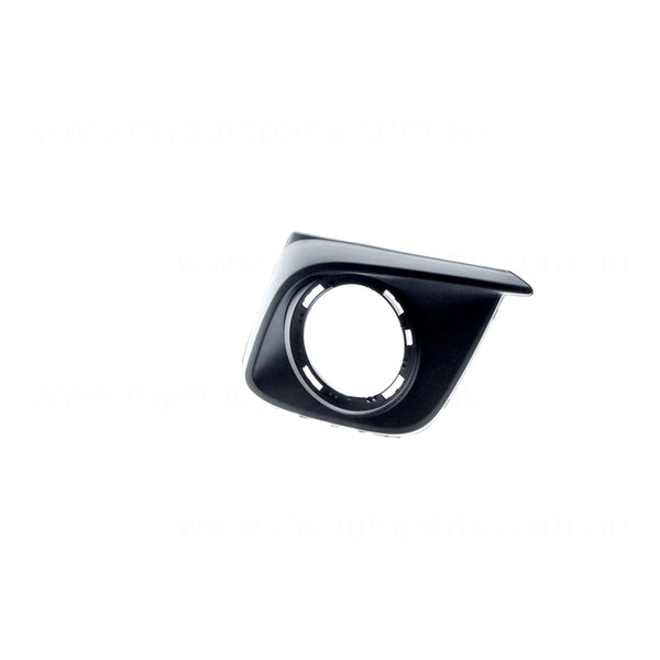 Black Front Bar Grille With Fog Light Mount Drivers Side OEM suits Mazda 3 BM Hatch 2/2014 to 6/2016
