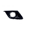 Black Front Bar Grille With Fog Light Mount Drivers Side OEM suits Mazda 3 BM Hatch 2/2014 to 6/2016