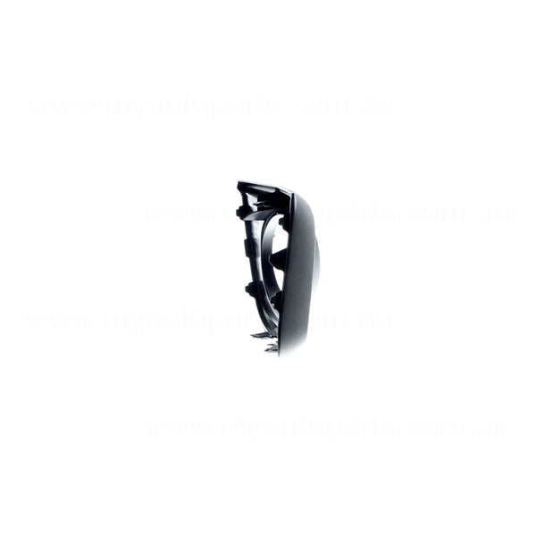 Black Front Bar Grille With Fog Light Mount Drivers Side OEM suits Mazda 3 BM Hatch 2/2014 to 6/2016