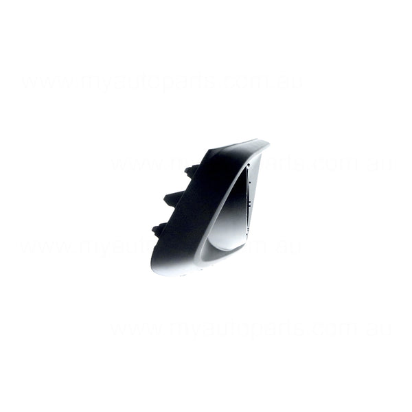 Black Front Bar Grille With Fog Light Mount Drivers Side OEM suits Mazda 3 BM Hatch 2/2014 to 6/2016